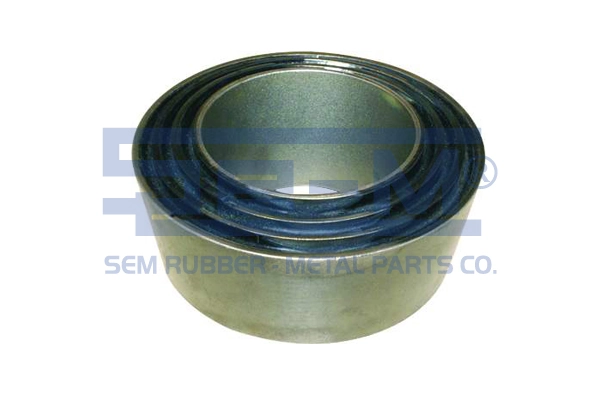 Mounting, leaf spring